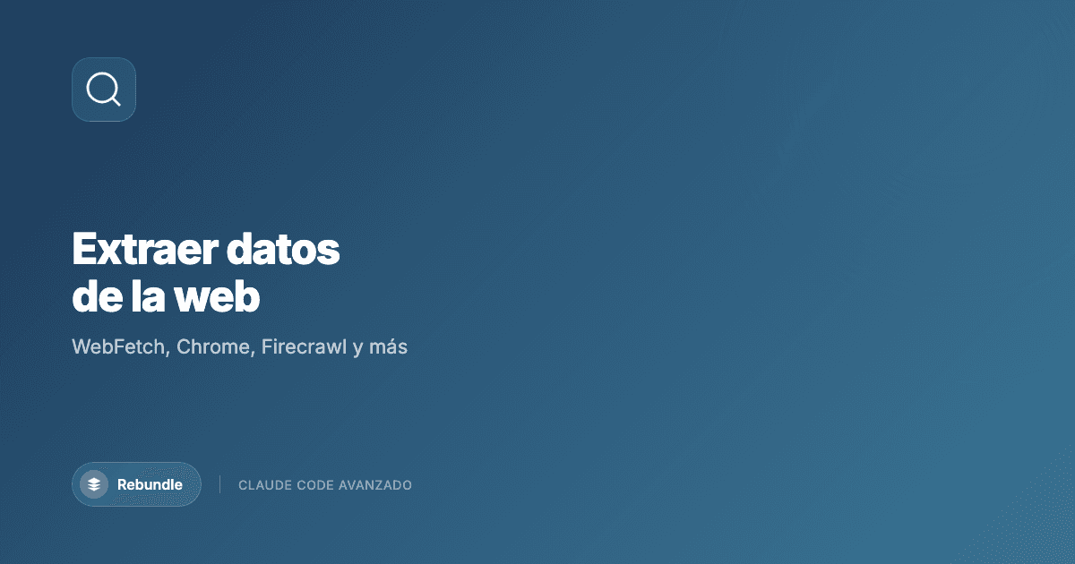 Extraer datos de páginas web usando Claude Code con WebFetch y scraping