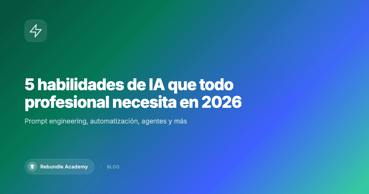 Profesionales desarrollando habilidades de IA en 2026